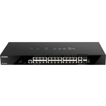 D-Link DGS-1520-28/E Switch Gestionado L3 de 28 Puertos (24xGBE, 2x10GbE, 2xSFP+)